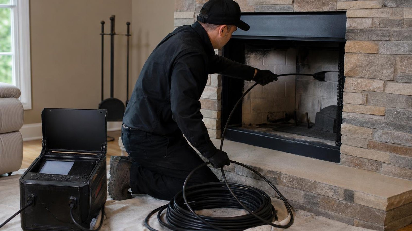 Local chimney sweep & inspection for Forestville homes